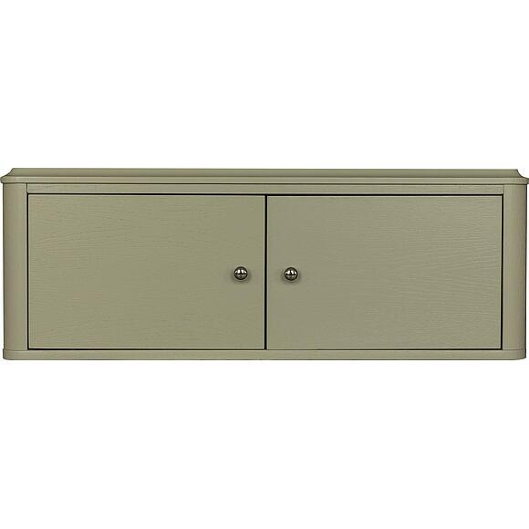 Шкаф навесной 2д «Тиффани 2426» БМ680, Цвет: Олива