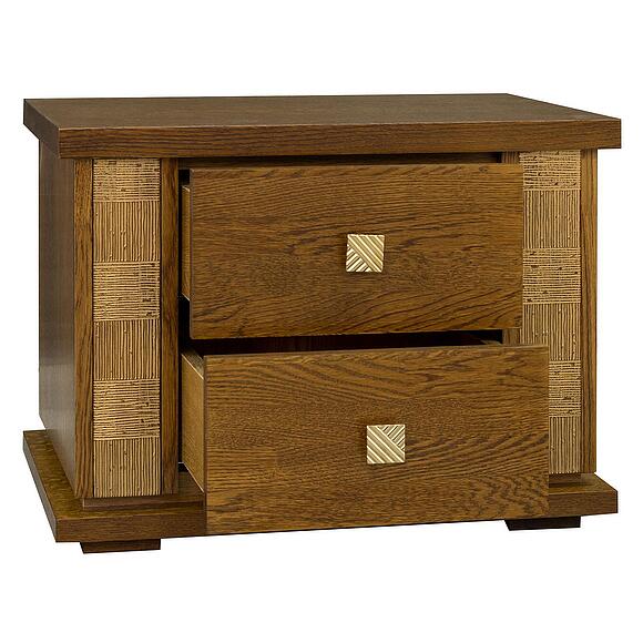 Тумба прикроватная «Тунис» П6.343.1.04 (П344.04), Цвет: Черешня с золочением (Tumba_Tunis_P344-04_chereshnya_zoloto_.jpg) Тумба прикроватная «Тунис» П6.343.1.04 (П344.04), Цвет: Черешня с золочением