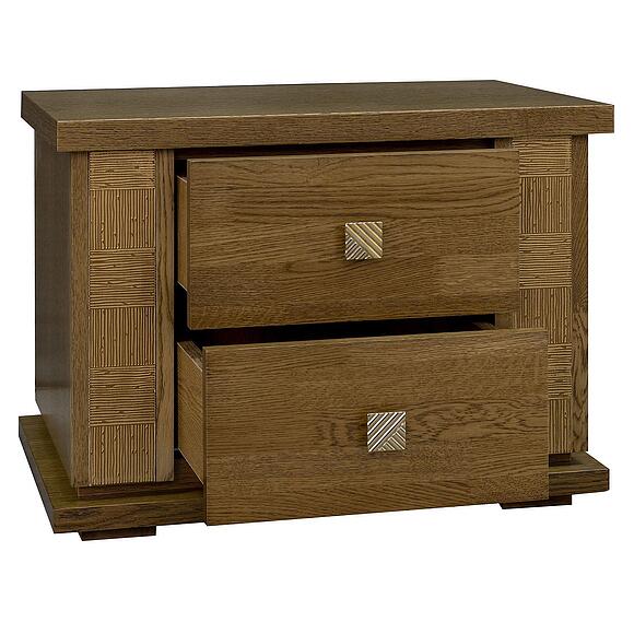 Тумба прикроватная «Тунис» П6.343.1.04 (П344.04), Цвет: дуб рустикаль с золочением (Tumba_Tunis_P344-04_dubrustikal_zoloto_.jpg) Тумба прикроватная «Тунис» П6.343.1.04 (П344.04), Цвет: дуб рустикаль с золочением