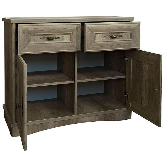 Тумба 2д «Турин» П7.036.0.23 (П036.23), Основной материал: ЛДСП+МДФ, Цвет: Дуб Каньон (Tumba_A2_Turin_P036-23_dub_kanion.jpg) Тумба 2д «Турин» П7.036.0.23 (П036.23), Основной материал: ЛДСП+МДФ, Цвет: Дуб Каньон