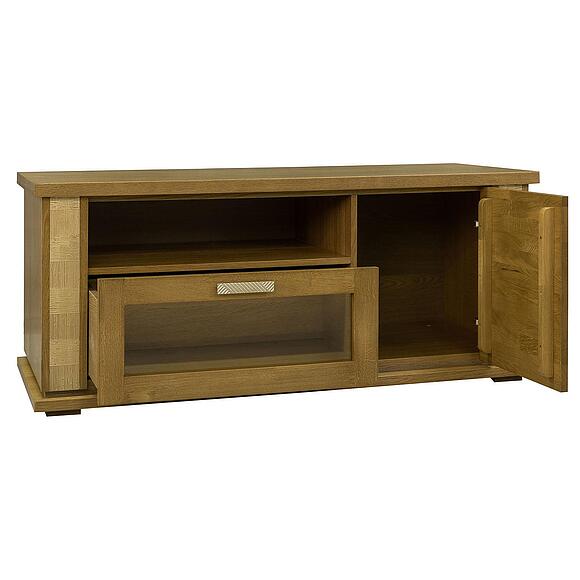 Тумба ТВ «Тунис» П6.343.0.18 (П343.18Ш), Цвет: Медовый с золочением