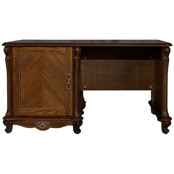 Стол письменный «Алези» П1.350.2.06-01 (П395.06-01), Основной материал: массив дуба, Цвет: Античная бронза