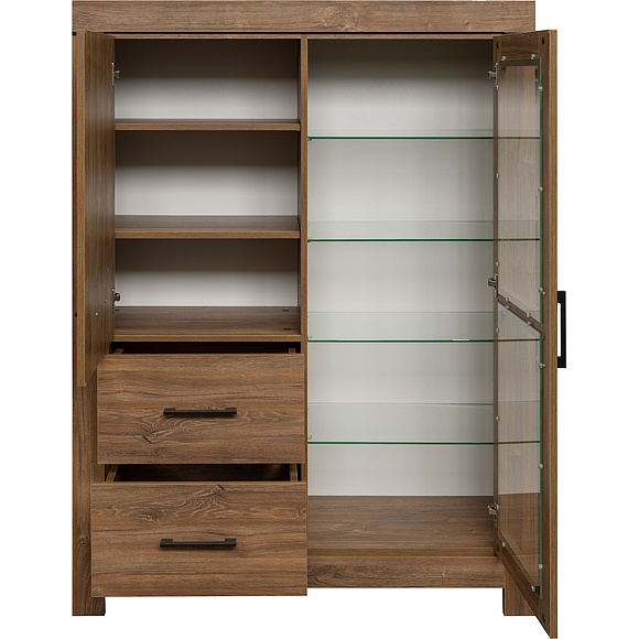 Шкаф «Гранде» П6.606.0.05 (П606.05), Основной материал: ЛДСП, Цвет: Дуб Стирлинг (Shkaf_Grande_P6-606-0-05_dub_stirling_.jpg) Шкаф «Гранде» П6.606.0.05 (П606.05), Основной материал: ЛДСП, Цвет: Дуб Стирлинг