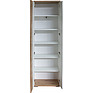 Шкаф для одежды «Сигно» П640.01, Основной материал: ЛДСП, Цвет: Белый матовый+Дуб Онтарио