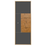 Шкаф навесной «Гелиос» П550.30-01, Основной материал: ЛДСП+МДФ, Цвет: Дуб Вотан + серый