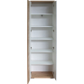 Шкаф для одежды «Сигно» П6.640.3.01 (П640.01), Основной материал: ЛДСП, Цвет: Белый матовый+Дуб Онтарио