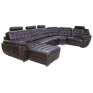Угловой диван «Редфорд» (1L/R9030m8mR/L), Основной материал: натуральная кожа, Группа ткани: 120 группа
