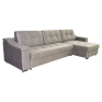 Угловой диван «Инфинити Люкс» (3мL/R8мR/L), Основной материал: ткань, Группа ткани: 19 группа