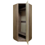Шкаф для одежды угловой «Бритиш Бум» П3.0551.1.09, Основной материал: ЛДСП