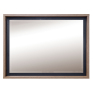 Зеркало «Блэквуд Лофт» П3.0556.1.26, Основной материал: ЛДСП, Цвет: Дуб Вотан + чёрный