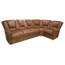 Угловой диван «Изабель 2» (3mL/R901R/L), Основной материал: натуральная кожа, Группа ткани: 120 группа