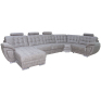 Угловой диван «Редфорд» (1L/R9030m8mR/L), Основной материал: ткань, Группа ткани: 22 группа