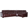 Угловой диван «Мирано» (3mL/R901R/L), Основной материал: натуральная кожа, Группа ткани: 140 группа