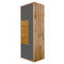 Шкаф навесной «Гелиос» П550.30, Основной материал: ЛДСП+МДФ, Цвет: Дуб Вотан + серый