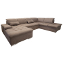 Угловой диван «Вестерн» (8L/R.20m.5aR/L), Основной материал: ткань, Группа ткани: 19 группа