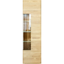 Шкаф-витрина «Хедмарк» БМ2.761.0.05(2242-01), Основной материал: массив дуба, Цвет: Дуб натуральный