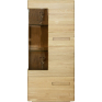 Шкаф с витриной «Хедмарк» БМ2.761.0.57-01(2249-01), Основной материал: массив дуба, Цвет: Дуб натуральный